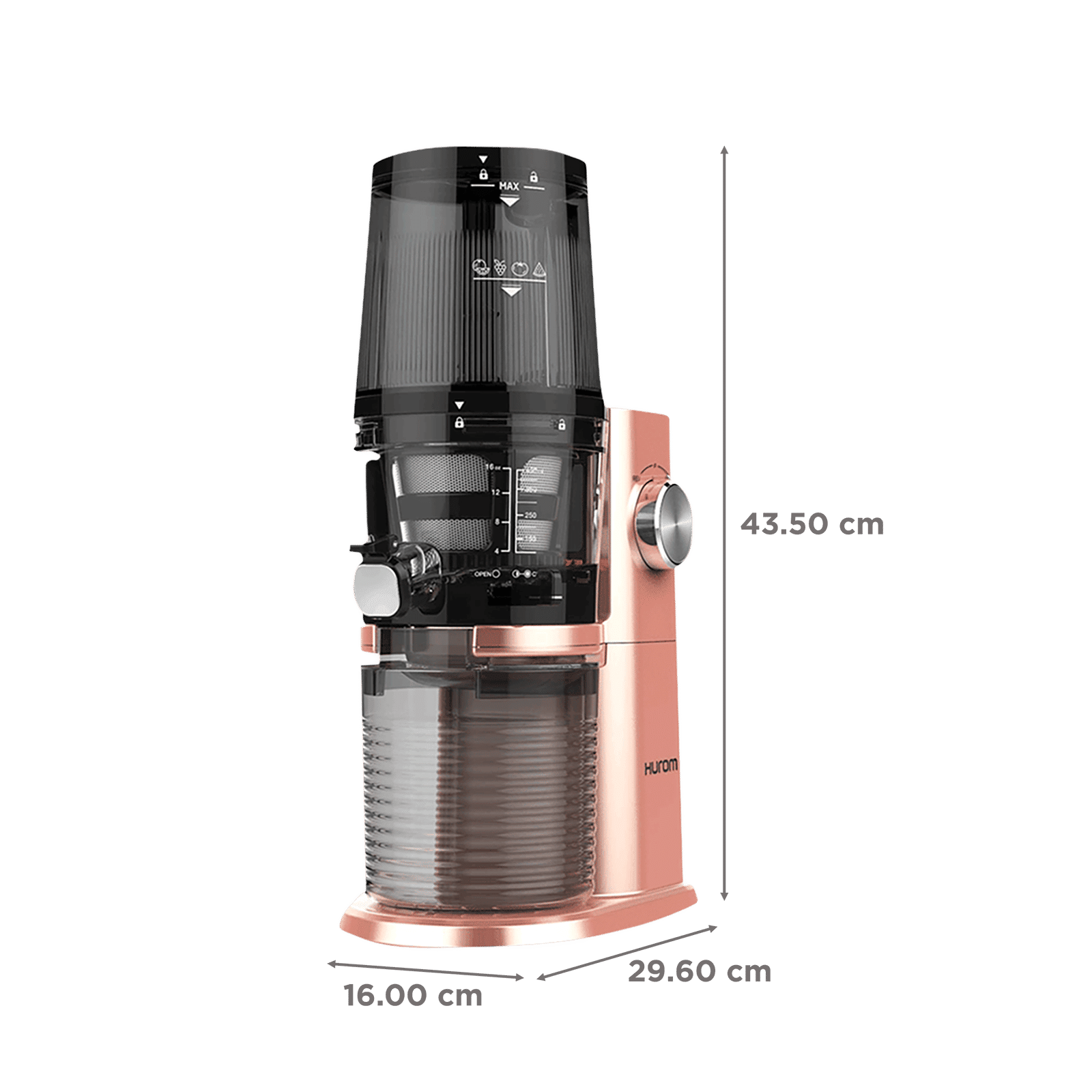 Buy Hurom H-AI Series 200 Watt Cold Press Slow Juicer (60 RPM